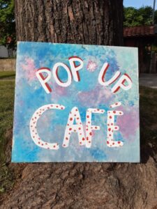 Pop-Up Cafe an der Friedenseiche