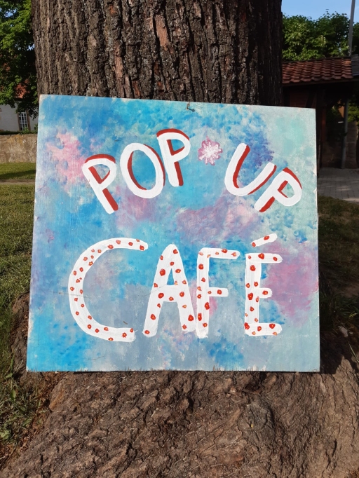 Pop Up Cafe mit der Kulturinitiative