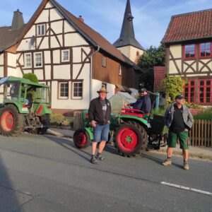 OTV mit Treckern beim Hoffest „Wölti unter Dampf“