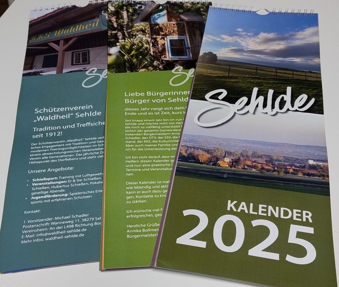 Sehlder Kalender 2025