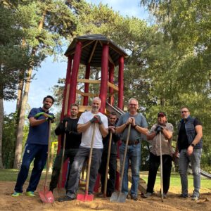 Am Abenteuerspielplatz tut sich etwas